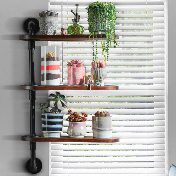 3 Tier Swivel Plant Shelf for Window or Corner