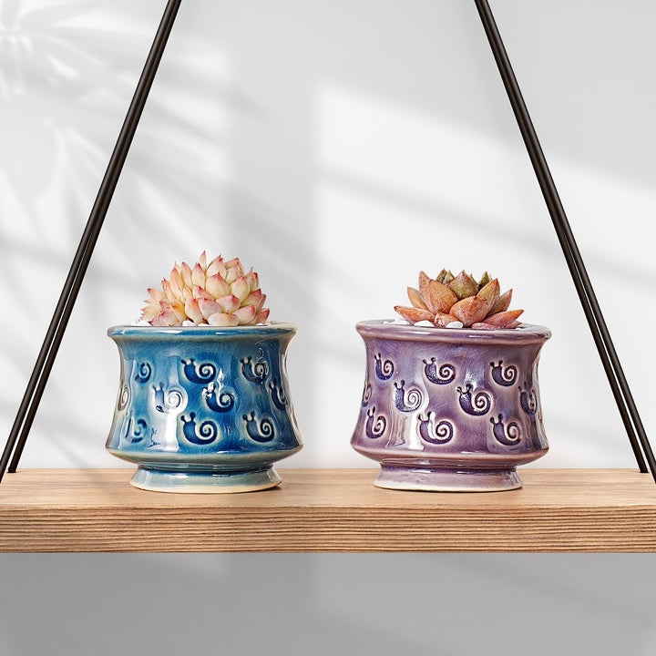 cute-ceramic-planter-snail-printed-pattern-