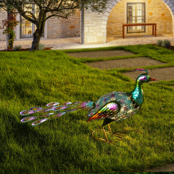 realistic-peacock-garden-ornament-with-solar-light-garden-decor