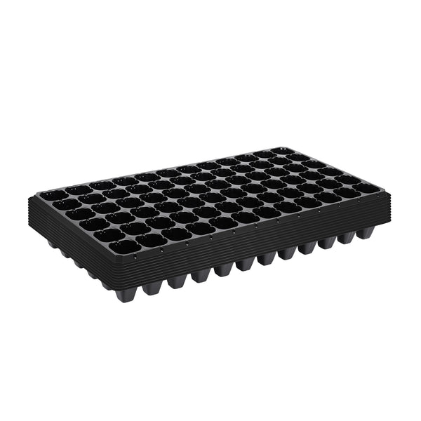 10 Pack of 72 Cell Seedling Trays with Drain Holes, 720 Cells